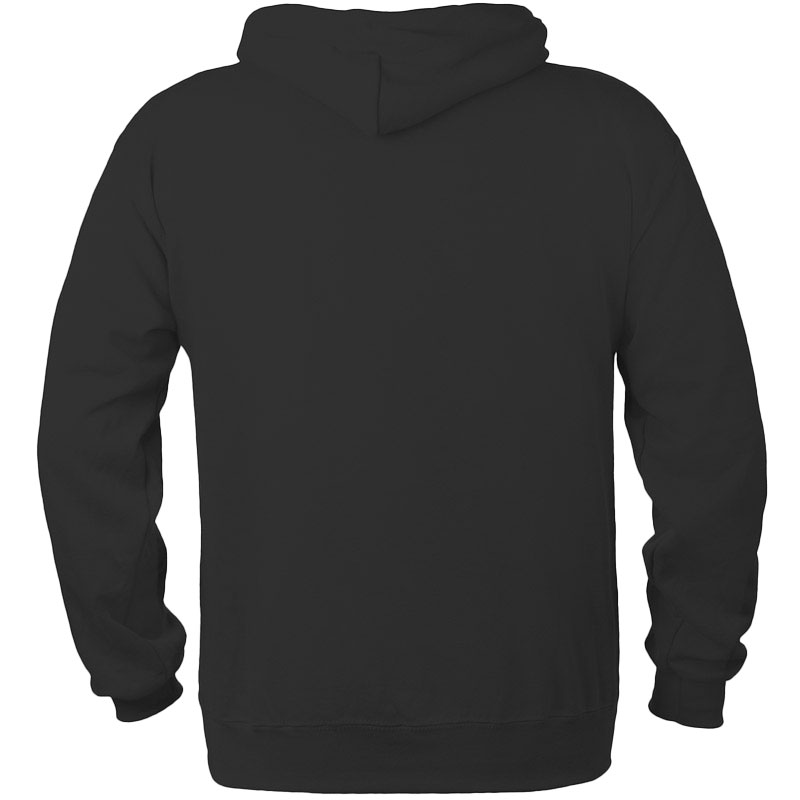 Sudadera Capucha Contrastada Hombre Trasero